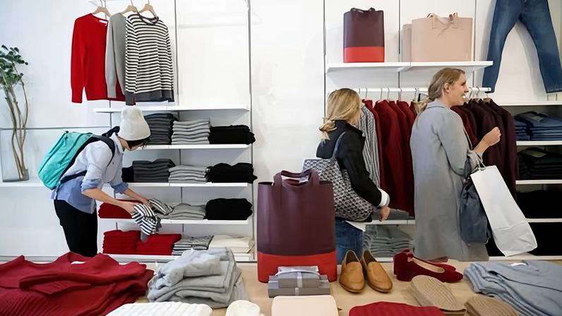 An Everlane store. The company was founded wit a mission to produce eco-friendly clothing but has in recent years been embroiled in controversies.