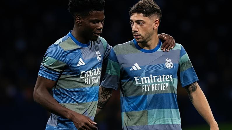 Valverde se desentendeu com Tchouameni em um treino do Real Madrid – Reprodução/X