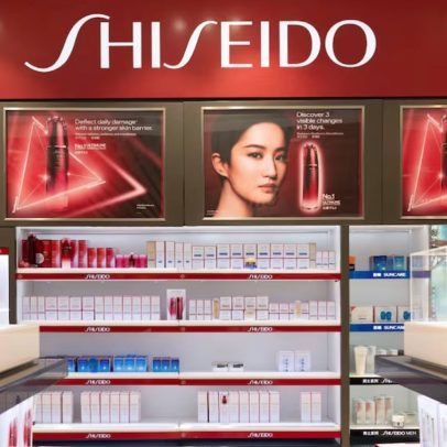 Resultados trimestrais da Shiseido pressionados por riscos geopolíticos
