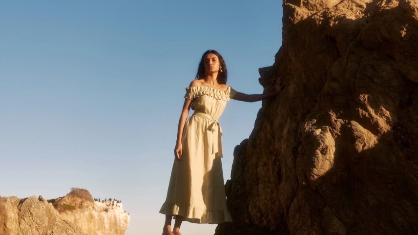 Woman in nature.