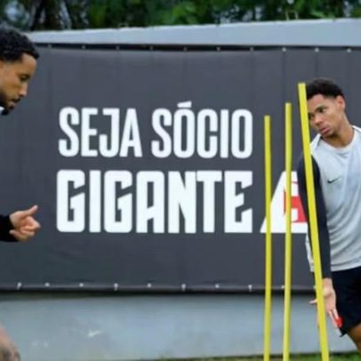 Vasco treina em São Januário para sequência de jogos