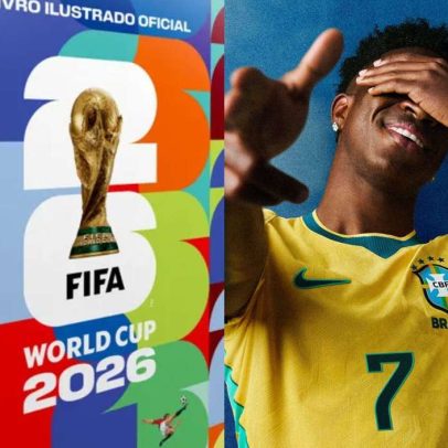 Único jogador brasileiro entre as 20 figurinhas mais raras do álbum da Copa