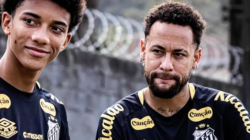 Briga entre Neymar e Robinho Jr gera mal estar no elenco –