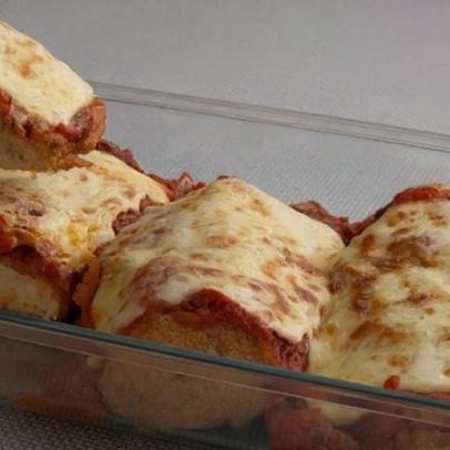 Parmegiana prática e econômica com poucos ingredientes