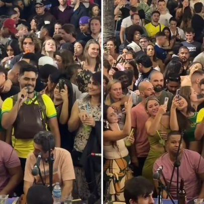 Jovem se declara a Jesus em roda de samba no Rio