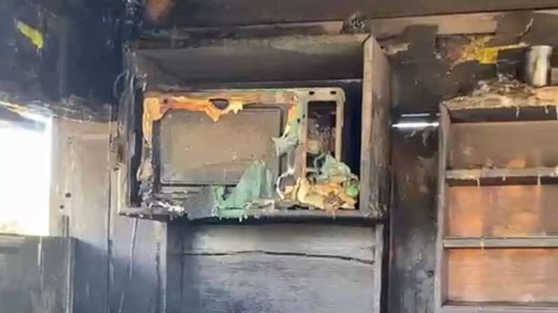 Quiosque da Tia Darci foi destruído por incêndio