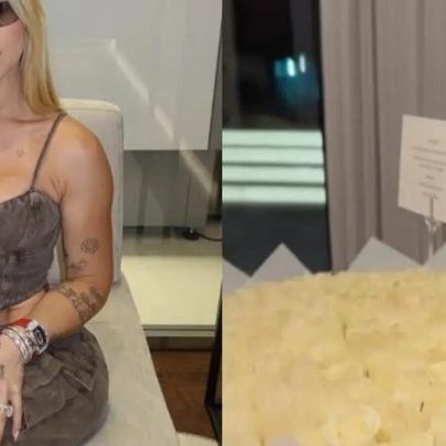 Virginia recebe buquê de rosas, revela remetente e web reage