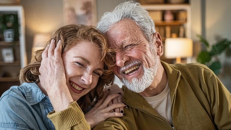 ‘It will never not suck that my dad isn’t here any more.’ Photograph: Posed by models; Milan Markovic/Getty Images