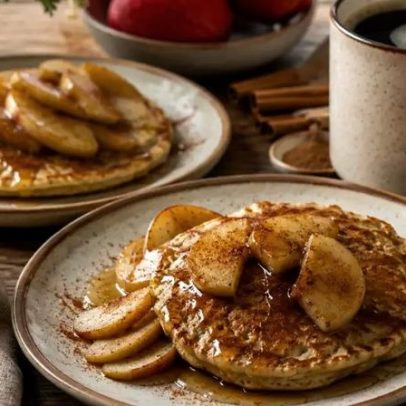 Panqueca de maçã com canela: receita saudável, rápida e simples