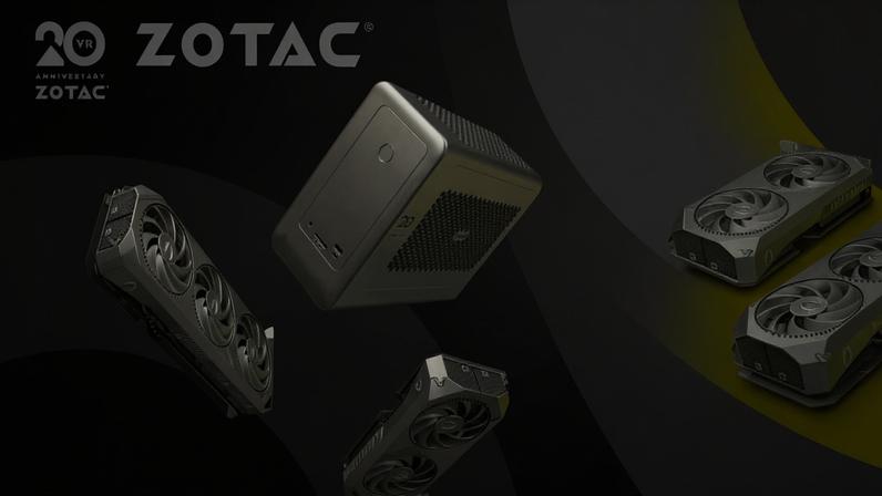 Zotac revela protótipo da RTX 5080 com refrigeração líquida em edição de 20 anos