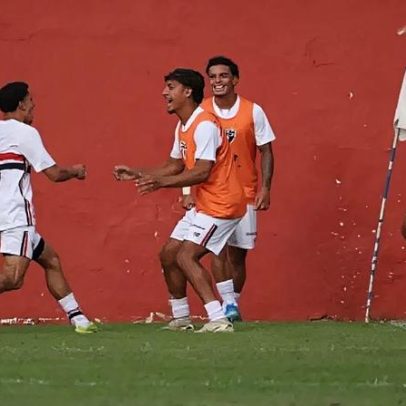 São Paulo busca empate contra o América-MG pelo Brasileirão Sub-20