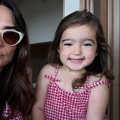 Thaila Ayala emociona ao explicar cirurgia cardíaca da filha