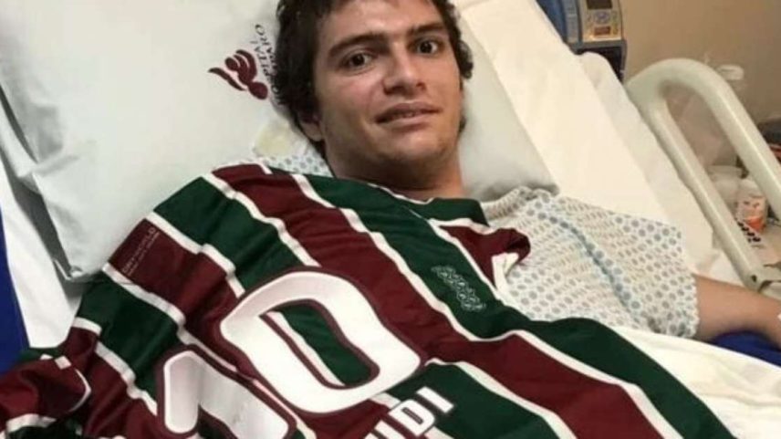 Torcida do Fluminense estendeu faixa pedindo Justiça no caso –