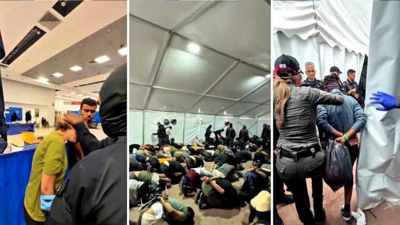 Imagens publicadas por Itamar Ben Gvir mostram integrantes de flotilha que seguia para Gaza de joelhos, com as mãos amarradas e a testa no chão. Postagem era acompanhada da legenda: ‘Bem-vindos a Israel’