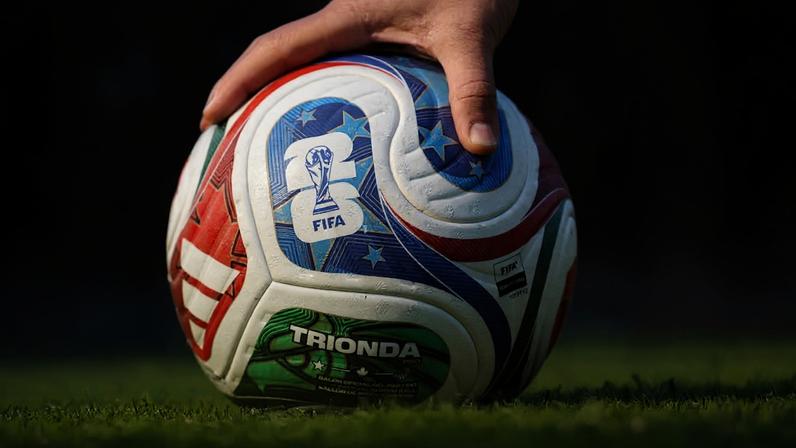 Trionda é a bola da Copa do Mundo de 2026.