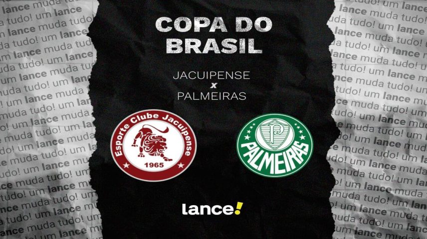 Jacuipense x Palmeiras: onde assistir e escalações da Copa do Brasil