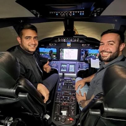 Helicóptero acidentado e jato de R$ 80 milhões ligados a Henrique & Juliano