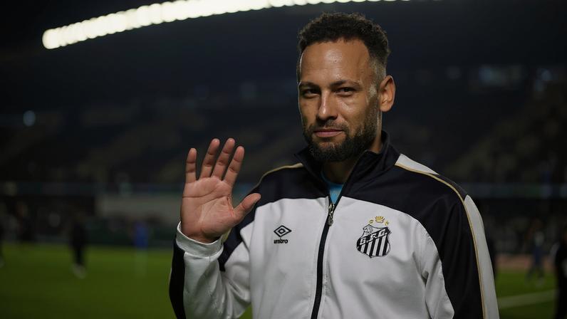 Atitude de Neymar em jogo entre Santos e Coritiba ganha repercussão