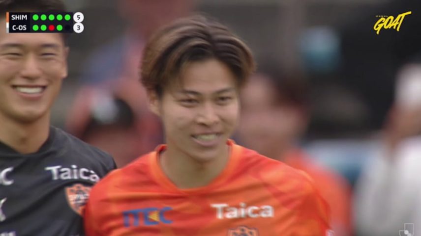 Kanta Chiba with a Spectacular Penalty Shootout Goal vs. Cerezo Osaka