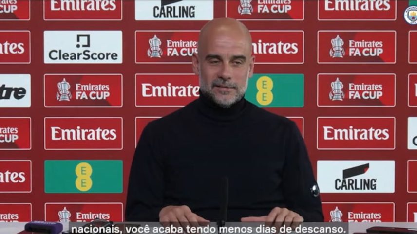 Guardiola afirma que grandes times se definem nos momentos difíceis