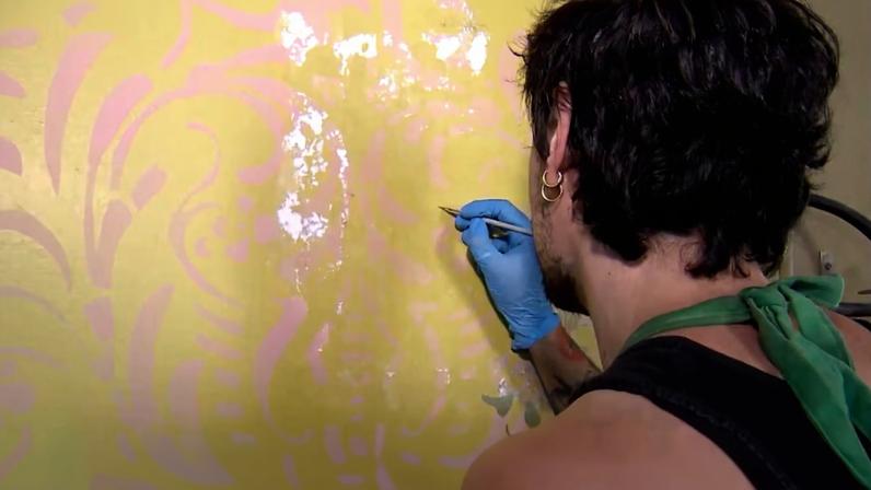 Histórias por trás da tinta de parede