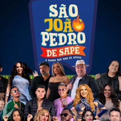 São João de Sapé terá shows de Pablo, Elba Ramalho, Joelma e Silvânia & Berg