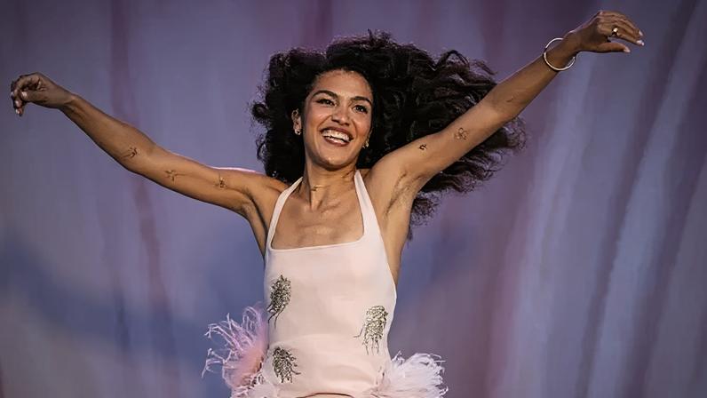 It was Olivia Dean's first time headlining a major festival