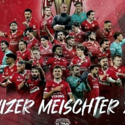 FC Thun conquista título inédito após 128 anos