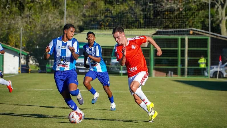Jogadores do sub-20 do Internacional