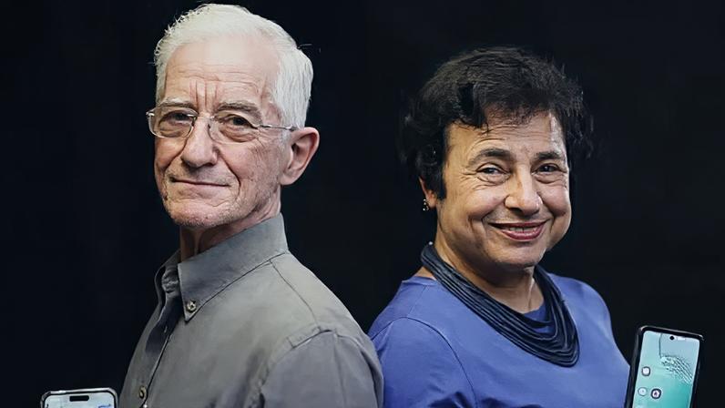 Maria Helena e Tarcísio Cabral, de Belo Horizonte (MG), são donos do perfil 60demais — Foto: Reprodução/Redes sociais