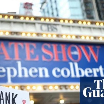 Americanos dizem adeus ao Late Show e a Stephen Colbert
