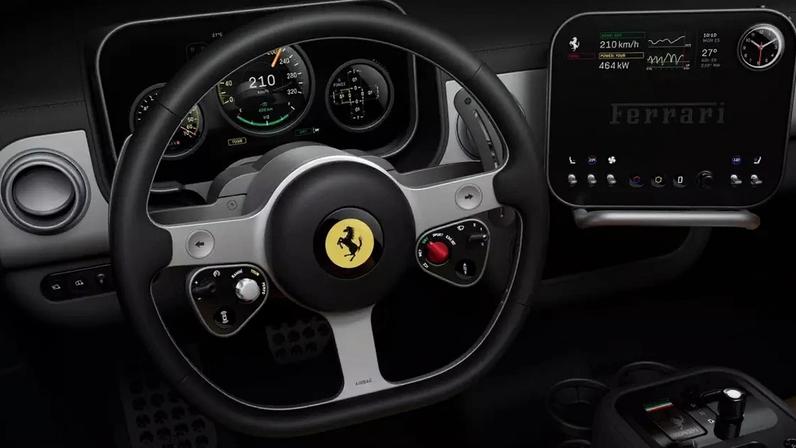 Ferrari revela mais detalhes sobre seu primeiro modelo elétrico