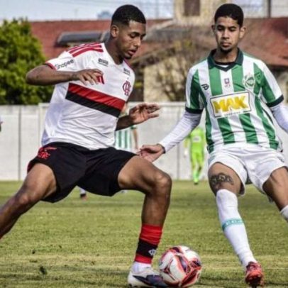 Flamengo vence o Juventude e se aproxima do G8 do Brasileirão Sub-20