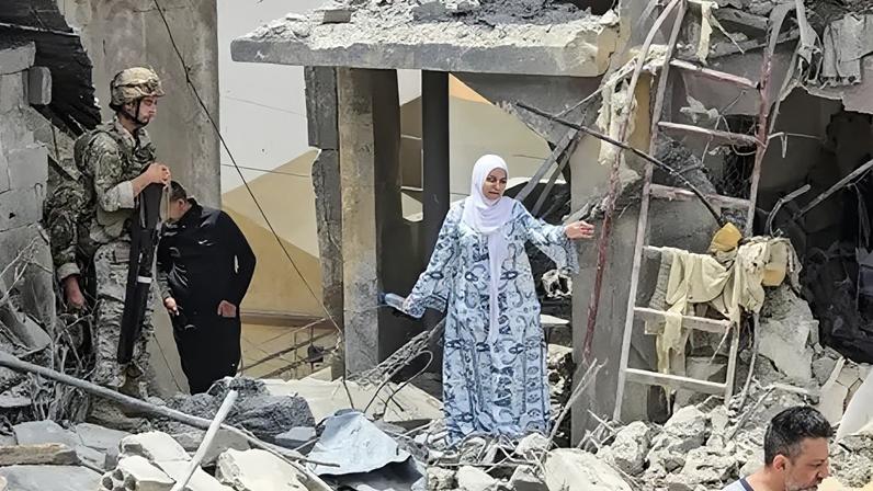 An Israeli strike killed at least 15 people in Burj al-Shamali, near Tyre, on Wednesday