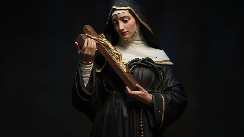Santa Rita de Cássia é uma das figuras mais veneradas da Igreja Católica
