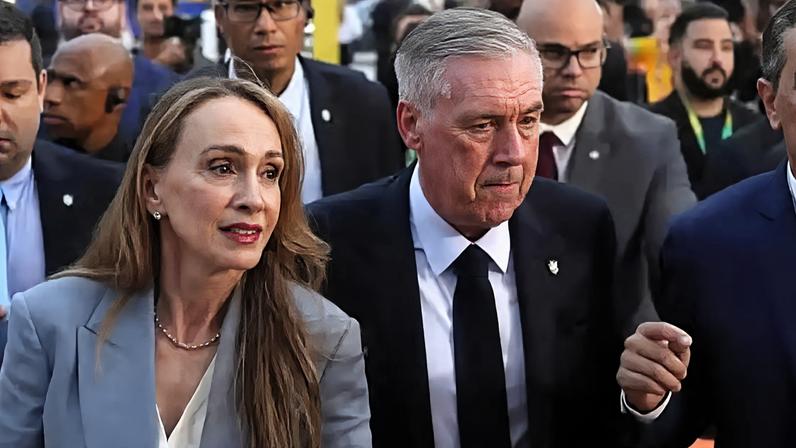 Quem é a esposa de Ancelotti?