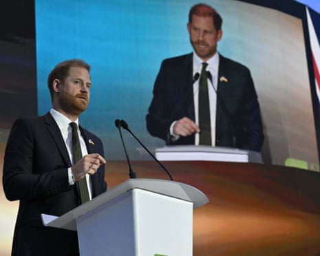 Prince Harry: ‘I am acutely aware of my own past mistakes.’