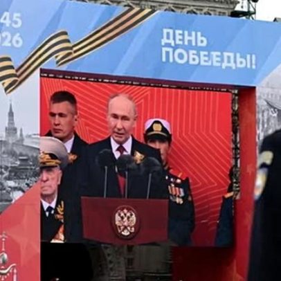 Putin afirma vitória eterna da Rússia em desfile reduzido do Dia da Vitória