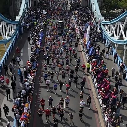 London Marathon bate recorde com 1,8% da população adulta britânica em 2027