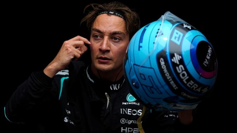 George Russell mira superar o companheiro de equipe na Mercedes
