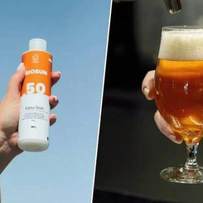 Lúpulo residual da cerveja pode atuar como protetor solar