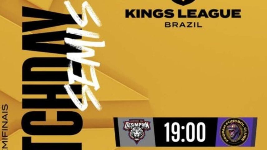Semifinais da Kings League Brasil: horários e onde assistir