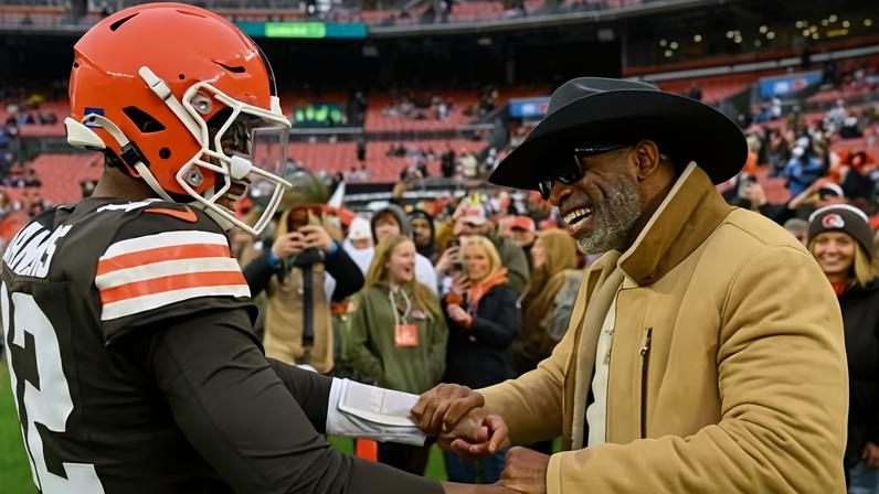 Deion Sanders afirma que filho Shedeur enfrentou temporada de calvário com Browns