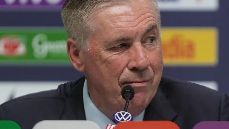 Ancelotti anunciou a convocação para a Copa do Mundo nesta segunda-feira.
