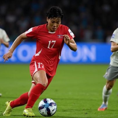 Time feminino da Coreia do Norte viaja para Seul em rara travessia fronteiriça