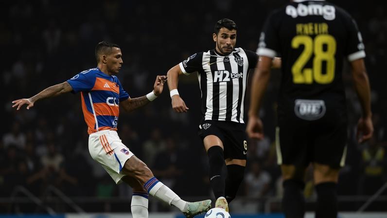 Junior Alonso durante sua última partida com a camisa do Atlético –
