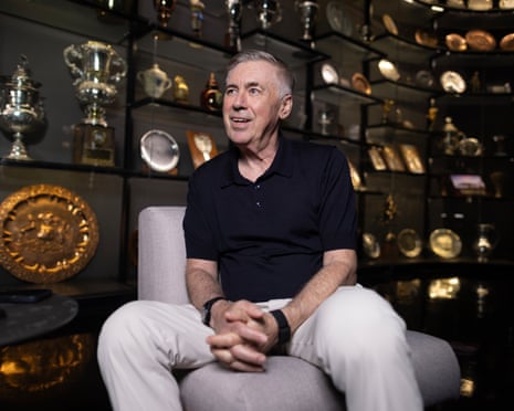‘I’m not obsessed with winning the World Cup, but I have the pleasure and passion to enjoy the moment I’m living in,’ Carlo Ancelotti says
