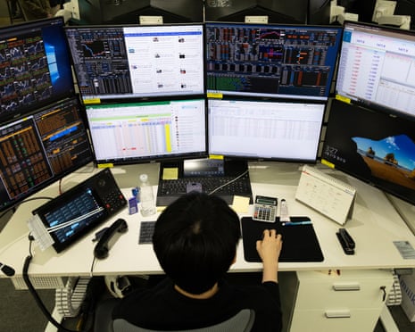 The share surge was led by a 6.6% charge for South Korea’s Kospi, which cleared the 7,000 mark for the first time.