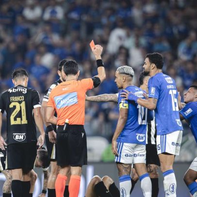 Trio de Cruzeiro e Atlético-MG é denunciado pelo STJD após expulsões