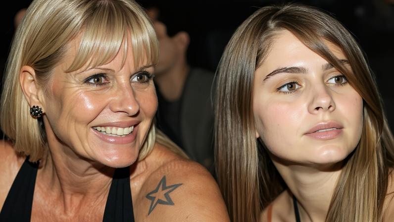 Monique Evans e Bárbara Evans